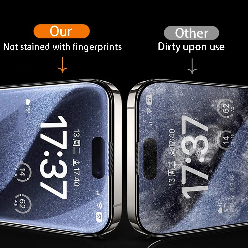 iPhone Screenprotector Gehard Glas - 4 Stuks - Voor iPhone 7 t/m 16
